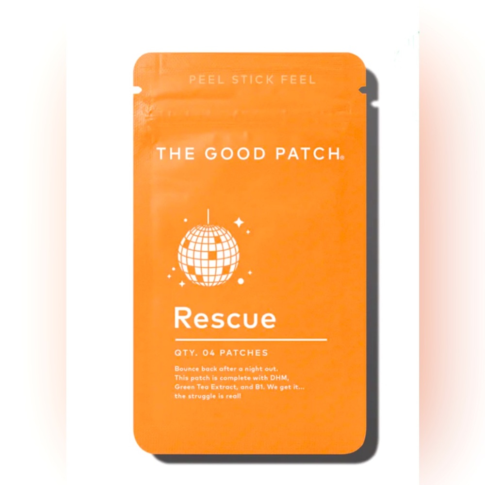 2 x 4 packs Rescue by the Good Patch. 8 patches in total